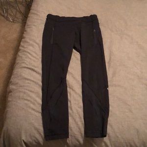 Lululemon inspire 7/8 length mid rise black